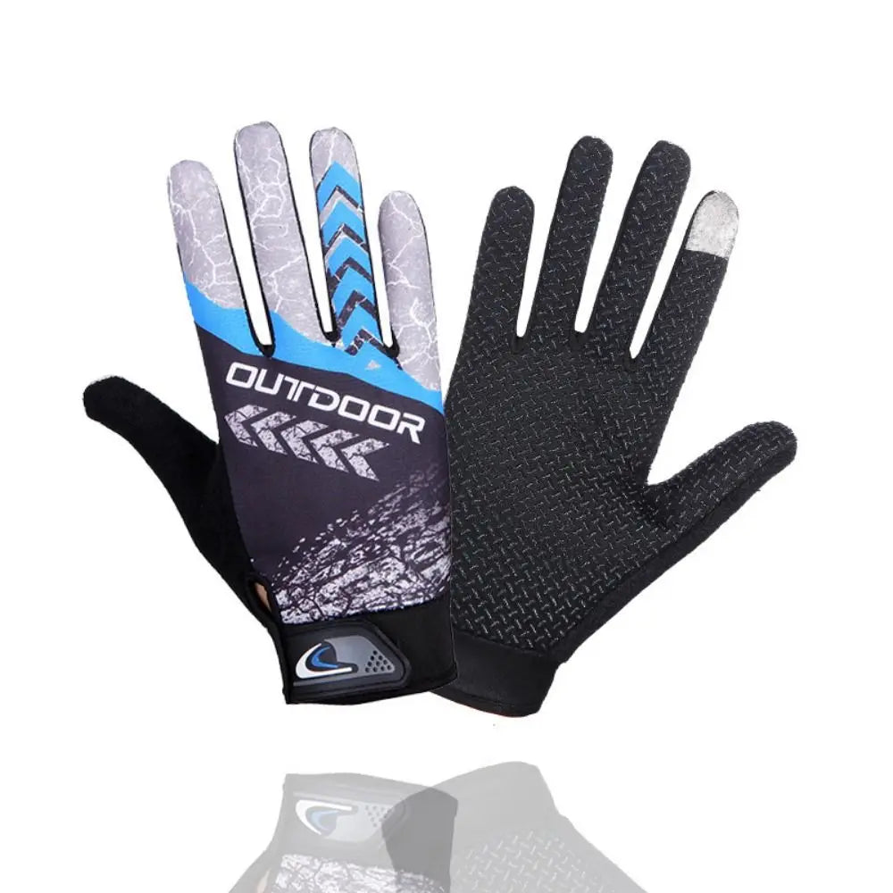 Fitness Long Fingered Unisex Mountain Bike Gloves Riding Mtb Cycling Gloves Motocross Gloves Bike Gloves Motorcycle Gloves