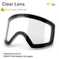 Ski Goggles with Magnetic Double Layer Yellow Lens Skiing Anti-fog UV400 Snowboard Goggles Men Women Ski Glasses Eyewear Set
