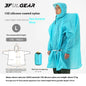 3F UL GEAR Sleeve Raincoat Lightweight Windproof and Waterproof PU5000mm 3D Silicon Coating Fabric About 180g Nylon Polyester