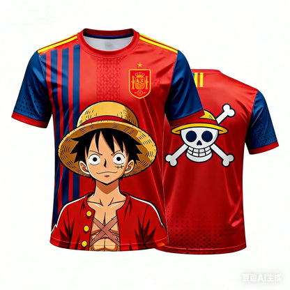 2026 New Spanish Football Team T Shirt Special Edition Football Team Fan Jersey Spectator Clothing Gift for Friends and Family