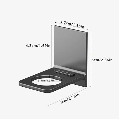 2025 Space Aluminum Shower Gel Bottle Rack Adjustable Shampoo Hanger Hook No Drill Wall Mounted Universal Soap Dispenser Holders