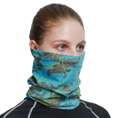 2024 Summer Cycling Bandanas Bicycle Mask For Woman Man Elastic Breathable Motorcycle Balaclava Headband Neck Scarf Turban