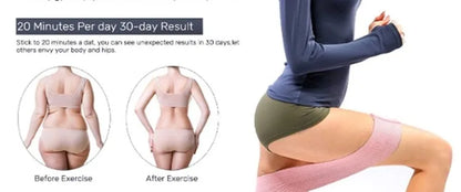 Fabric Resistance Hip Booty Bands Glute Thigh Elastic Workout Bands Squat Circle Stretch Fitness Strips Loops Yoga Gym Equipment