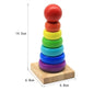 Wooden Puzzle Alphabet Number Shape Matching Board Baby Early Learning 3D Puzzle Preschool Educational Toys For Children