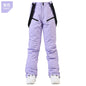 Women's and Men's Ski Pants Windproof Waterproof Snowboarding Pants Winter Outdoor Warm Snow Sports Pants Men Women Skiing