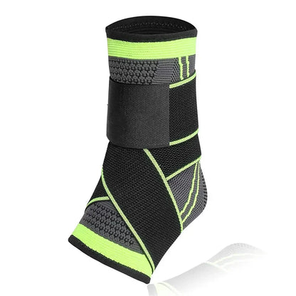 Adjustable Sports Ankle Support Compression Ankle Brace Protector Running Soccer Basketball Gym Ankle Stabilizer Bandage Strap