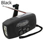 Portable Solar Hand Crank AM/FM Radio for Survival,Rechargeable Battery Powered Radio,USB Charger,Flashlight,Reading Lamp