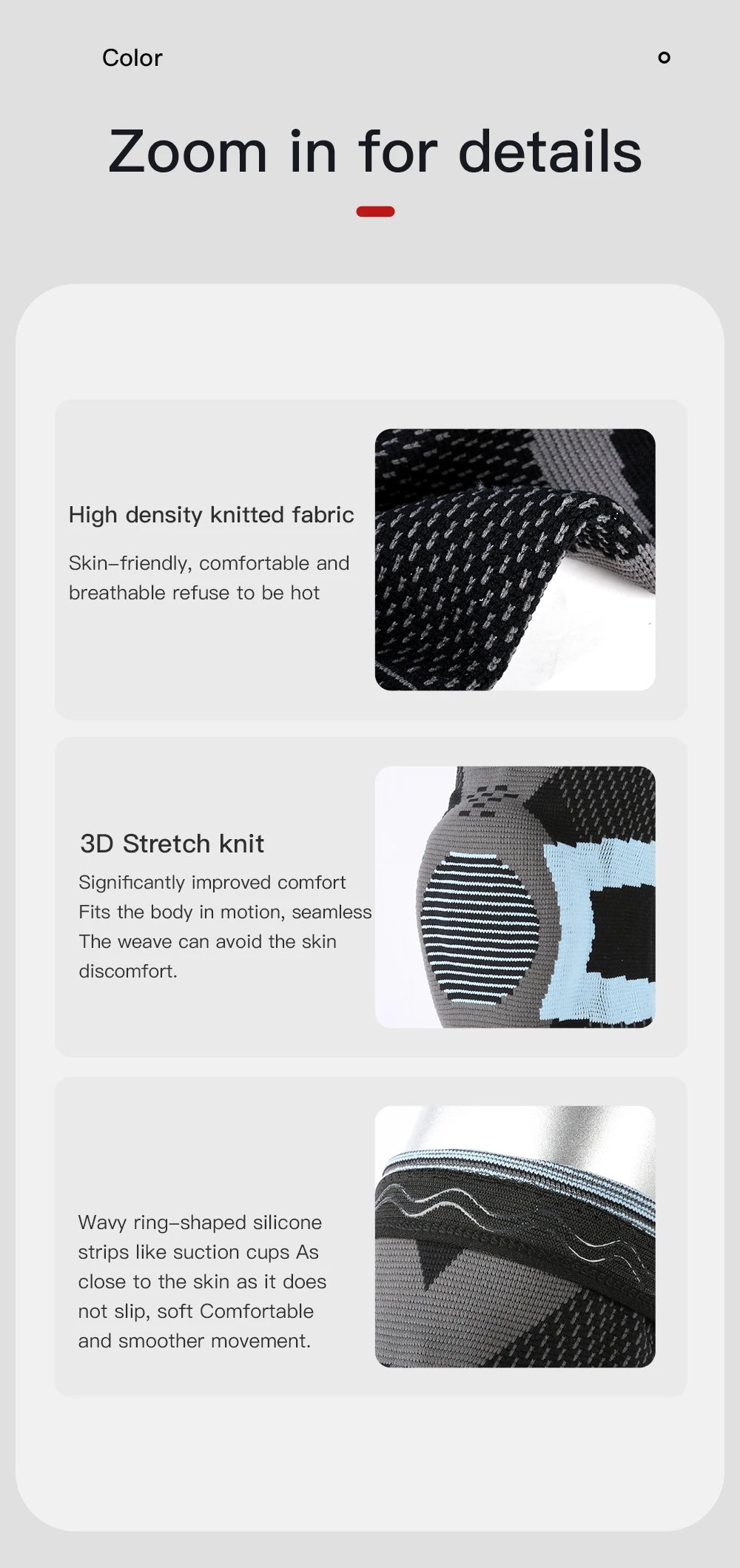 1 piece of compression knee pad, suitable for protecting men and women while running, knee support compression sleeve, sports an