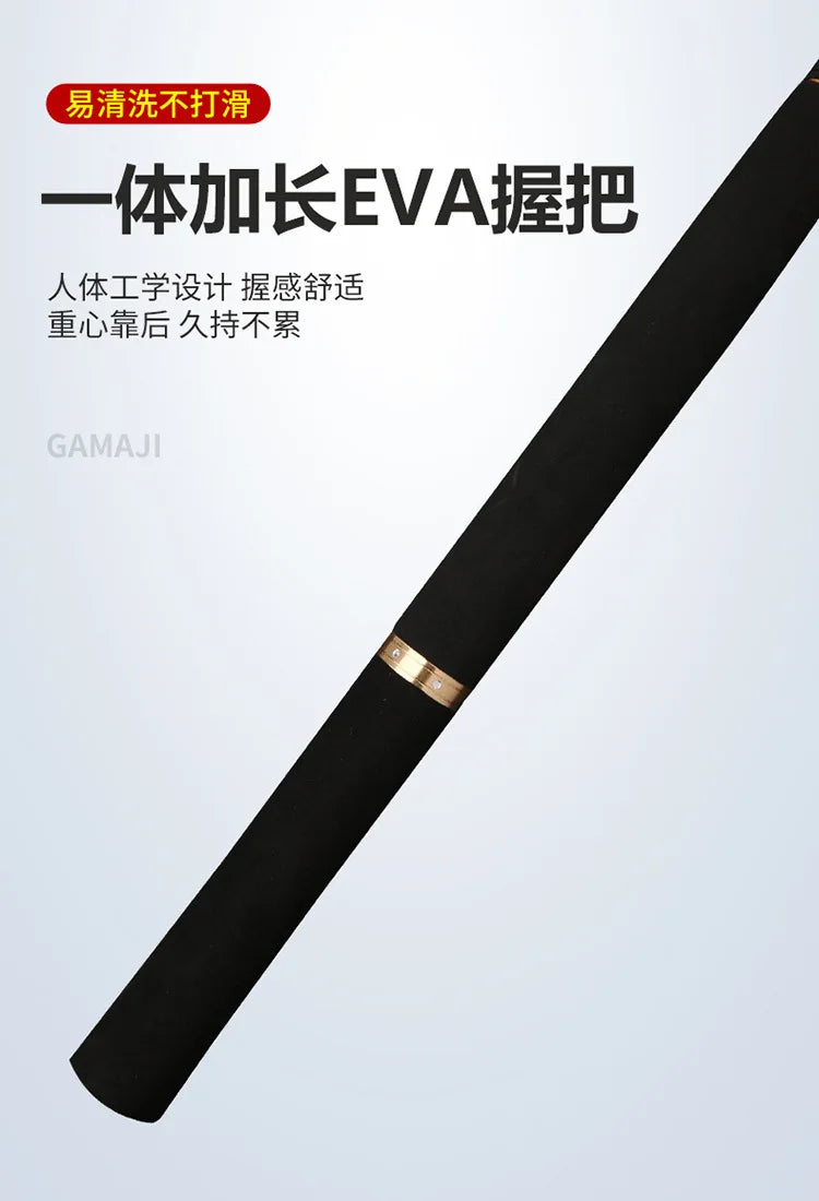 ZZ306 2.4m 2.7m XXXH Safe Load 9000g Snakehead Tip Dia 5mm Fishing Rod Carbonfiber