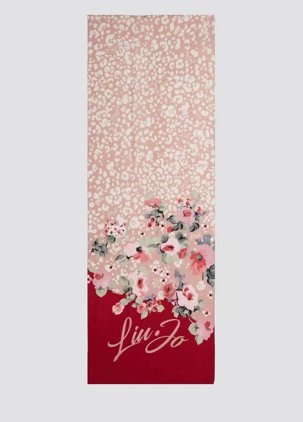 Foreign trade original single Italian autumn and winter new fashion brand printed light luxury shawl scarf