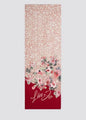 Foreign trade original single Italian autumn and winter new fashion brand printed light luxury shawl scarf