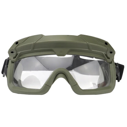Sports Sunglasses for Men Women 2 Modes Airsoft Goggles Riding Eye Protection for Hiking Paintball Hunting Gear