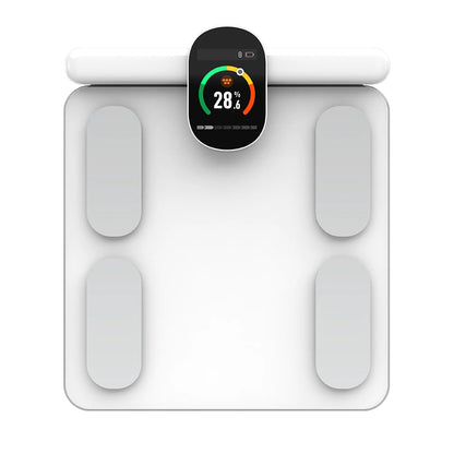 Fitdays Home Smart Bioimpedance Scale 8 Electrode Body Fat Scale Weight Balance Scale Smart Body Composition Scale