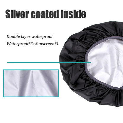 Waterproof Backpack Rain Cover 15-75L Outdoor Sport Cycling Safety Light Rain Cover Outdoor Camping Hiking Bag Rain Cover
