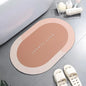 Super Absorbent Bathroom Anti-slip Mat Diatomaceous Earth Bathroom Mat Bathtub-Mat Door Mat Shower-Mat Easy To Clean Home
