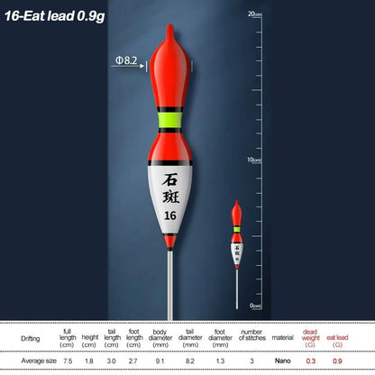 Slip Drift Tube Rock Fishing float New Indicator Fluctuate Floats Bobbers Mix Size Assorted Sizes Light Stick Floats fishing