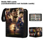 2026 World Cup Football Star Ronaldo Messi Mbappé 400/900pcs Album Book Folder Card Slots Collections Zipper Card Binder Holder