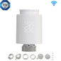 Smart Thermostat TRV Radiator Valve Zigbee/WiFi Tuya Actuator Head Remote Temperature Controller Voice Control Alexa Google Home