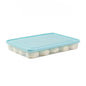 Food Storage Containers with Lids , Freezer & Microwave Safe, for Dumplings, Meats, Fruits & Vegetables Dumpling Storage Box