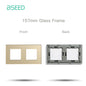 BSEED EU Standard Wifi Socket Smart Plug Function Part Only Power Monitor Timing Smart Home Alexa Voice Control  Bule Backlight