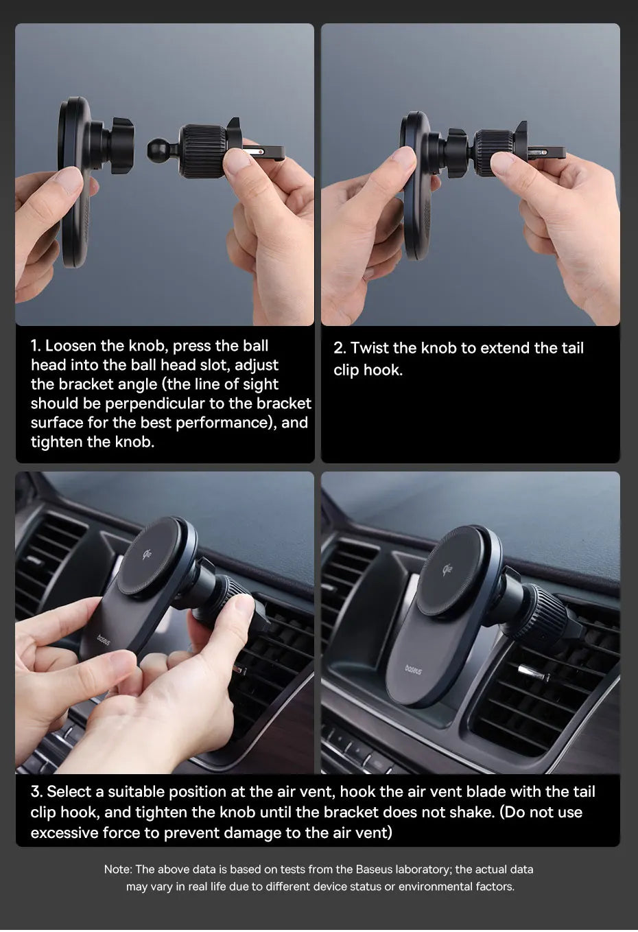 Baseus Qi2 15W Car Magnetic Wireless Charger For iPhone 16 15 14 Fast Charging For Samsung Xiaomi Car Phone Holder Cooling Fan