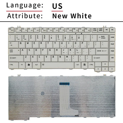 US/English Laptop Keyboard For Toshiba Satellite M200 L300 L531 M300 M310 L317 L200 A305 L510 M501 L450 L450D L455 L300D L305D
