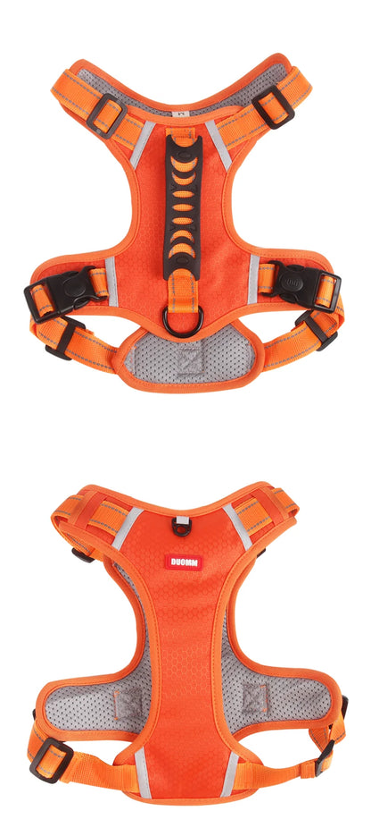 Reflective Dog Chest Strap Pet Leash Vest Type Explosion-proof Flushing Puppy Chest and Back Pet Products