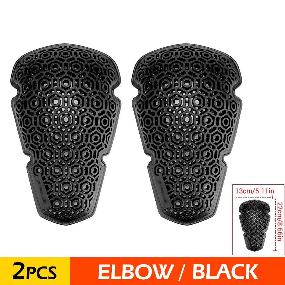 Motorcycle Protective Gear Motorcycle Shoulder Elbow Back Protection Pad Racing Safety Insert Armor Back CE Protector Equipment