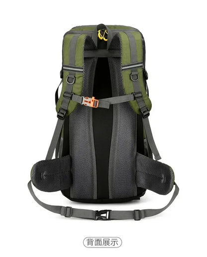 50L Travel Backpack Camping Bag For Men Large Hiking Bag Tourist Rucksack Waterproof Outdoor Sports Climbing Mountaineering Bag