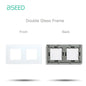 BSEED EU Standard Wifi Socket Smart Plug Function Part Only Power Monitor Timing Smart Home Alexa Voice Control  Bule Backlight