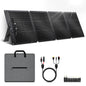 200W Flexible ETFE New Rigid Solar Panel Foldable 12V to 24V Monocrystalline For Camping IP68 Waterproof EU Warehouse Shipping