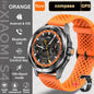 New For Xiaomi S4 Ultra Outdoor Sport Men HD AMOLED Display GPS Track Altimeter Heart Rate Bluetooth Call Waterproof Smart Watch