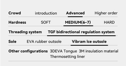 VECTOR Professional Women Man Ski Shoes Warm Waterproof Snowboard Boots Non-slip Leather Breathable Snow Ski Boots Ski Equipment