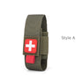 Tactical Outdoor Molle Scissor Bag Medical Shears Pouch Multifunctional Tourniquet Holder Storage Bag Case Flashlight Holster