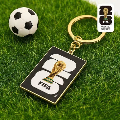 FIFA Official 2026 World Cup Trophy Keychain Authentic World Cup Merchandise Football Fan Gift Pendant