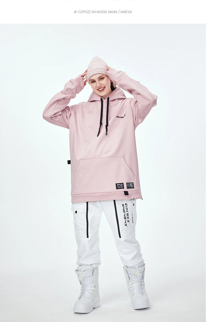 Oversize Ski Hoodie Men Women Warm Windproof Waterproof Snow Hoodie Ski Jacket Skiing Snowboarding Hooded Jackets Ski Equipment
