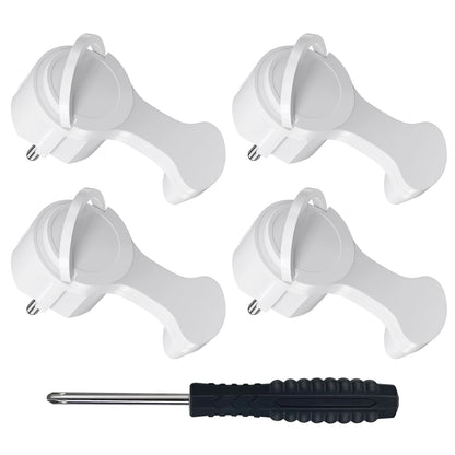 4pcs Male Female Connector EU Power Plug Replacement Rewireable Schuko Adapter Electeical Socket Extension Cable French German