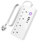 Smart socket WiFi Power Strip Multi Plug With 4 Plug 4USB Port Compatible With alexa google home Smart home Tuya Smart smartlife