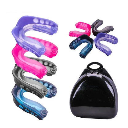 Sport Mouth Guard Kids Adults Mouthguard Boxing Karate Basketball Rugby Tooth Brace Teeth Straightener Anti-molar Braces