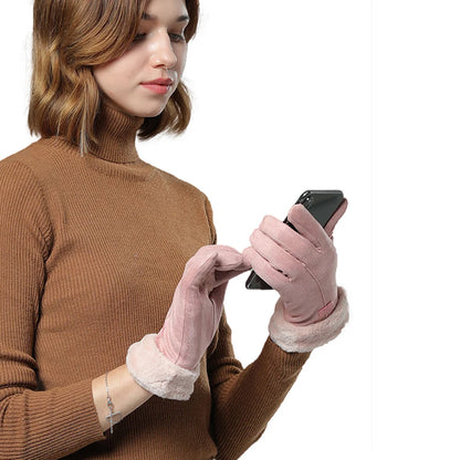 Heated Full Finger Mittens Touch Screen USB Warm Hand Heating Gloves Windproof Constant Temperature for Skiing Riding Hiking