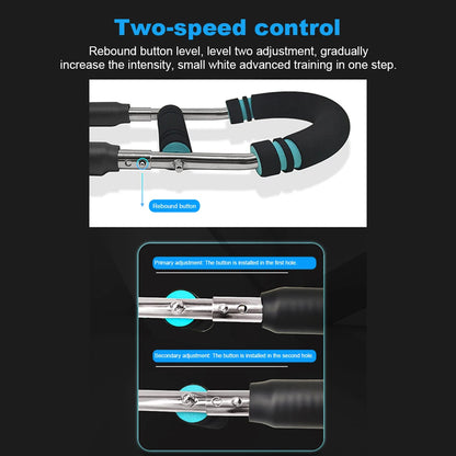 Multifunctional Adjustable U-Arm Chest Expander Adjustable U-Shaped Twister Arm Exerciser for Shoulder Arm and Chest Exercise