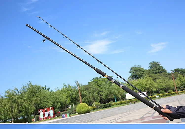 ZZ306 2.4m 2.7m XXXH Safe Load 9000g Snakehead Tip Dia 5mm Fishing Rod Carbonfiber