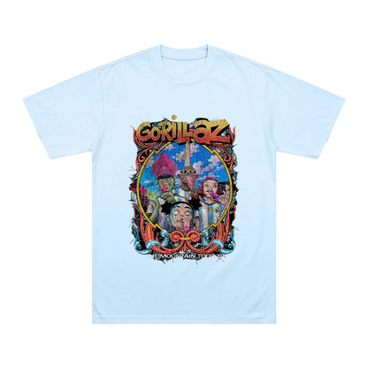 THE MOUNTAIN TOUR 2026 T Shirts Gorillazs Football World Cup Fashion High Street Streetwear Summer Unisex Pure Cotton Loose Tees