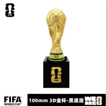 FIFA 2026 USA Canada Mexico World Cup 3D Trophy Model Ornament Collectible Souvenir Football Fan Gift Decor Figurine