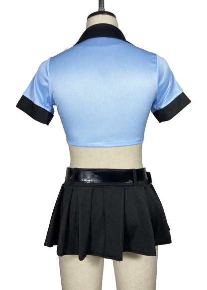 Sexy Police Costume Women's Cop Outfit Adult for Cosplay Suit