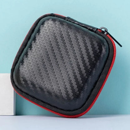 Stylish Eva Headphone Data Cable Storage Hard Drive Bag Simple Portable Charger Headphone Zipper Box