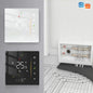 MOES Thermostat WiFi Wireless Room Temperature Controller of Water/Electric Floor Heating Gas Boiler Humidity Tuya Alexa Google