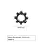 Retro Grey Stud Earrings for Men Boys,Anti Allergy Stainless Steel Ear Studs,Rock Punk Jewelry Anniversary Birthday Gifts