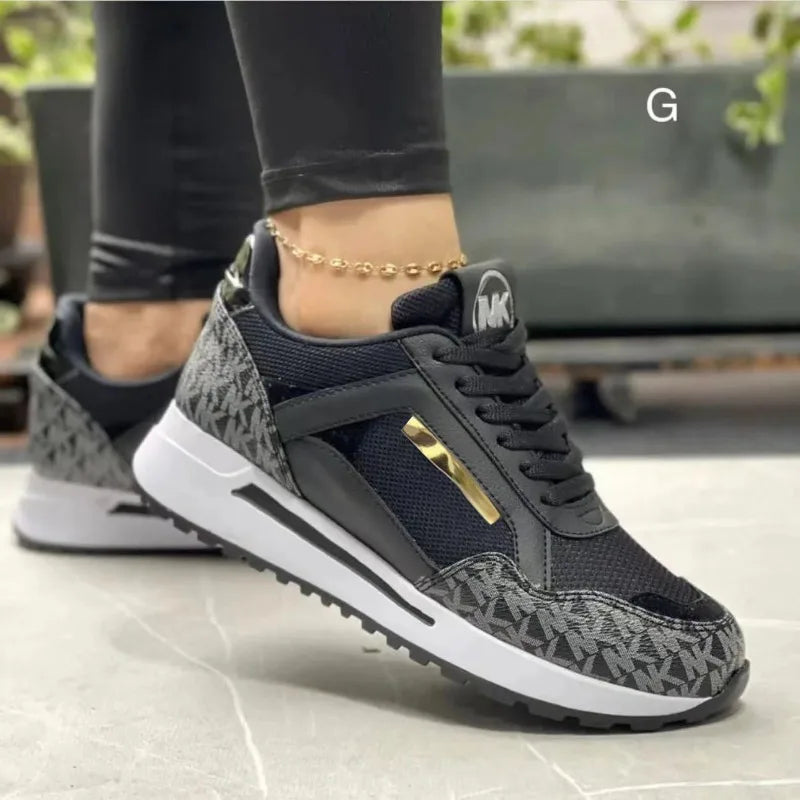 2025 New Women's Sports Casual Wedge Casual Fashion Women's Shoes Women's Sports Shoes Sports Shoes Large Size Sneakers