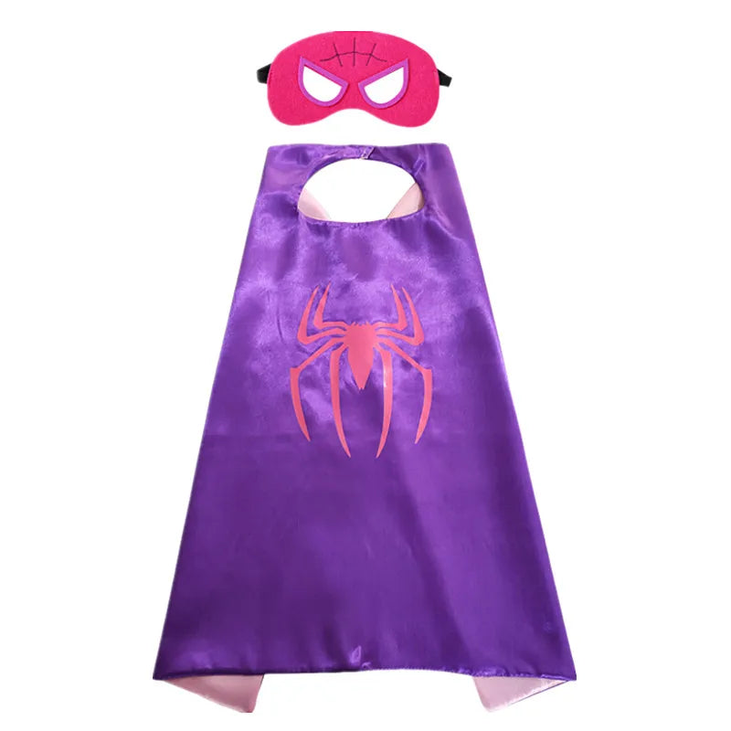 Superhero Capes for Kids 3-10 Year Old Boy Gifts Boys Cartoon Dress Up Costumes Party Supplies Easter Gifts
